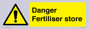 Danger Fertiliser store